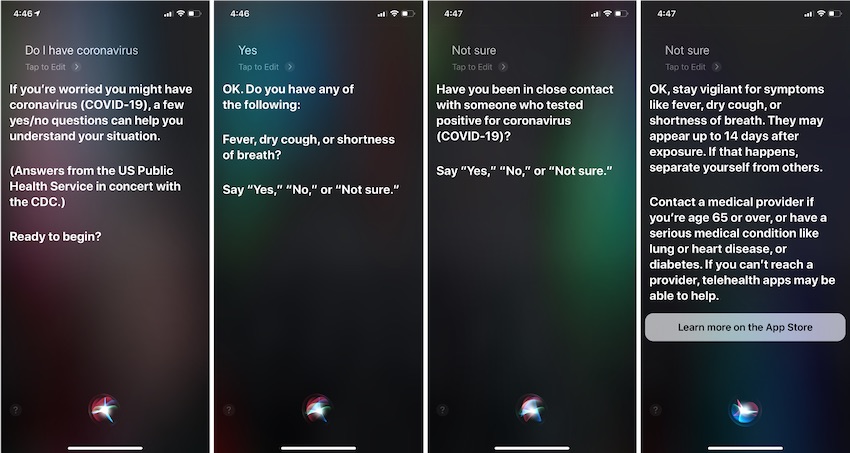ابزار صوتی هوش مصنوعی&nbsp;سیری اپل (Apple Siri)