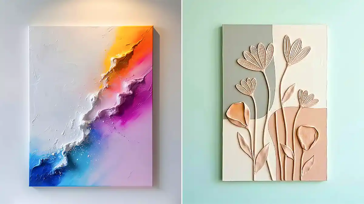 تابلو دیواری طرح برجسته