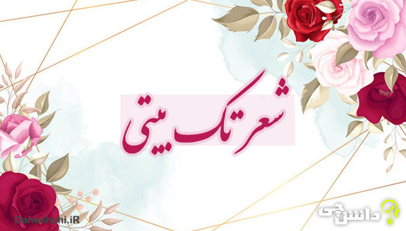 قالب شعری تک بیتی