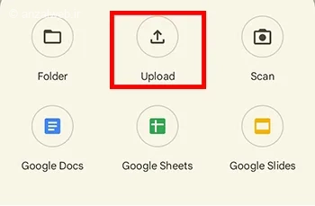 نوشتن متن در پی دی اف در گوشی با گوگل درایو