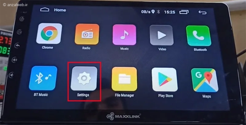 تنظیمات USB برای حل مشکل پخش نشدن فیلم در مانیتور ماشین