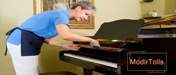 آموزش تمیز کردن پیانو