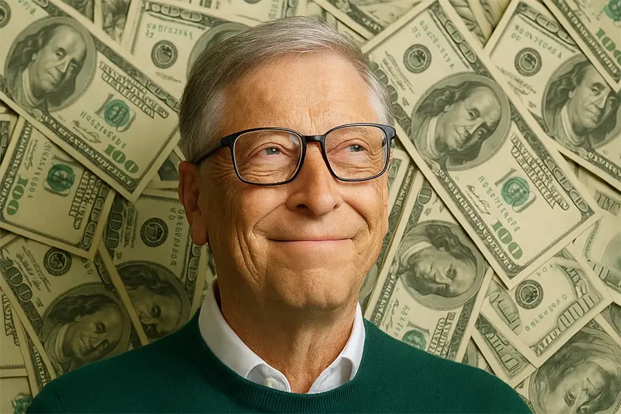 ثروت بیل گیتس