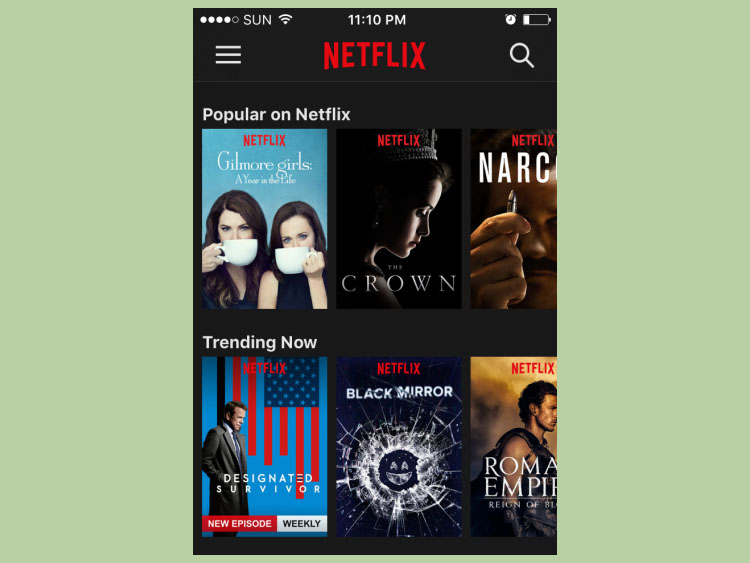 نحوه ثبت نام در Netflix از طریق برنامه Netflix در موبایل
