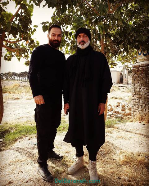 عکس های پشت صحنه سریال خانه امن (۱۰)