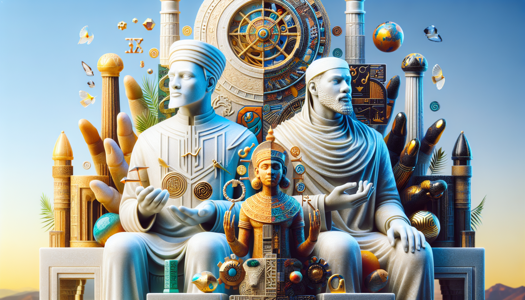 مجسمه نماد ثروت