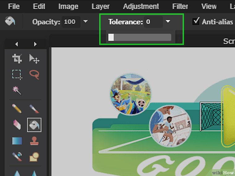 منوی کشویی tolerance