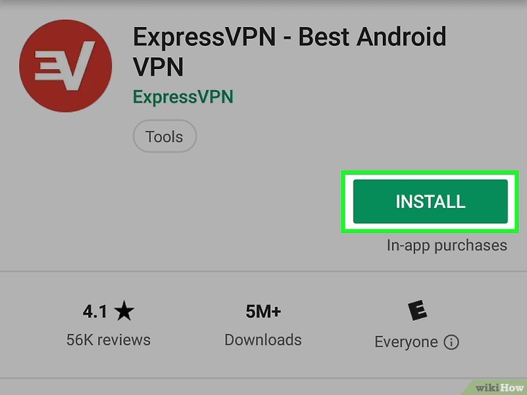 نصب برنامه ExpressVPN