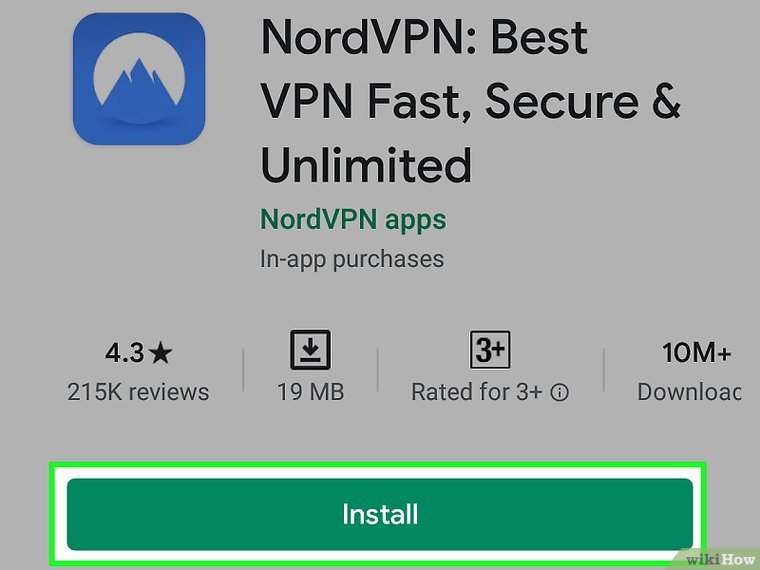 نصب برنامه NordVPN