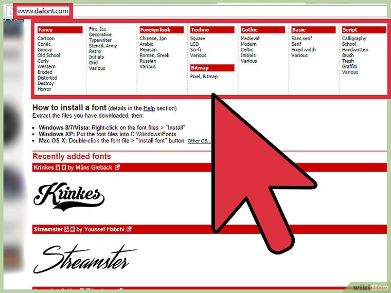 نحوه نصب فونت های Adobe