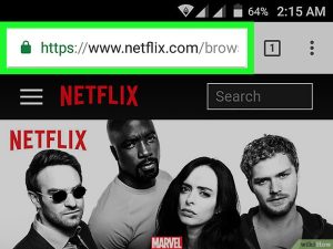 وب سایت Netflix