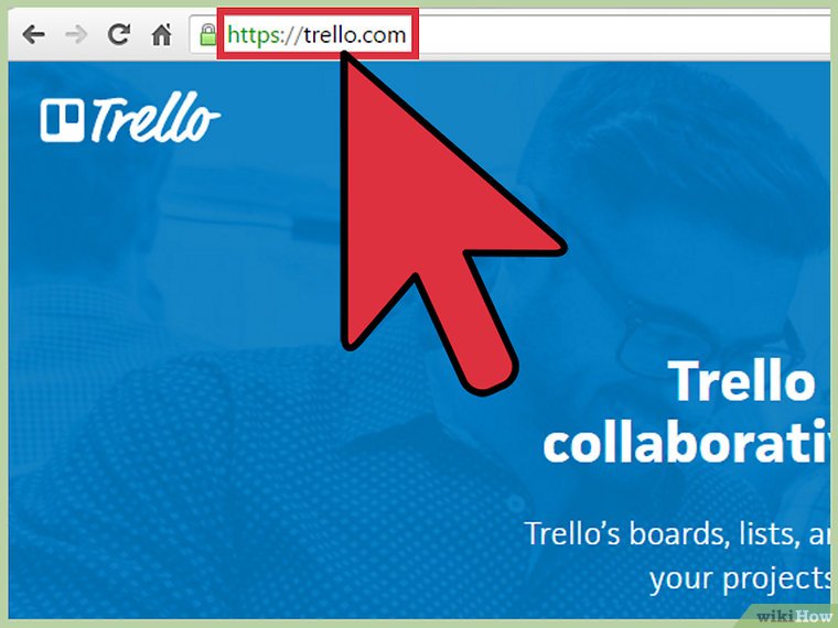 وب سایت Trello