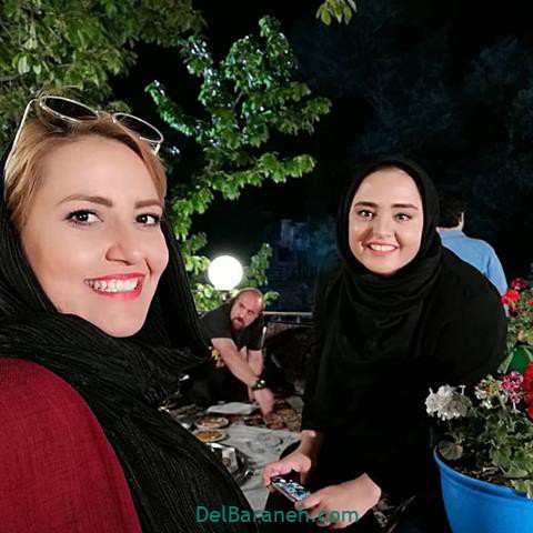 نرگس محمدی پشت صحنه بوی باران