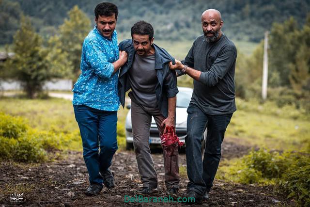 پیمان مقدمی در پشت صحنه سریال خانواده دکتر ماهان