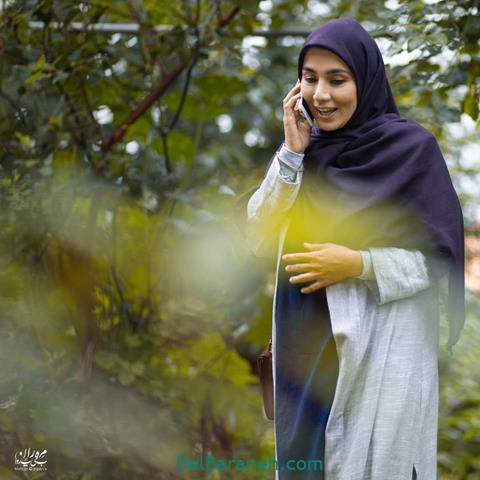 خاطره حاتمی پشت صحنه سریال خانواده دکتر ماهان 