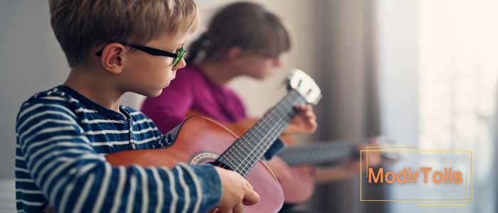 بهترین سن یادگیری گیتار برای کودکان
