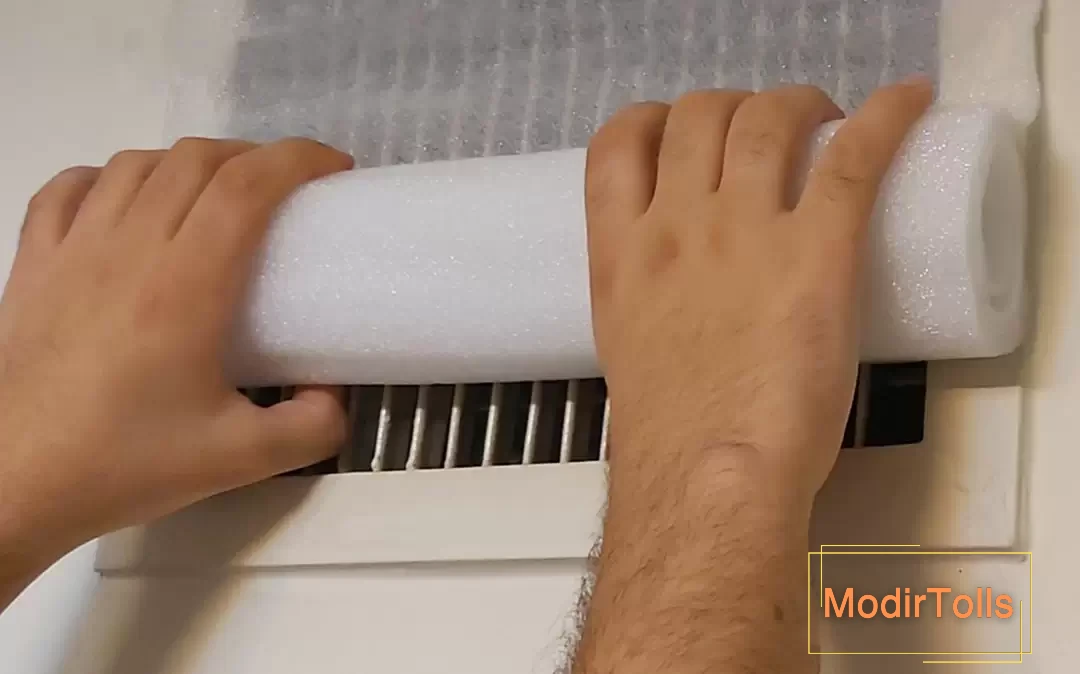 بستن دریچه کولر