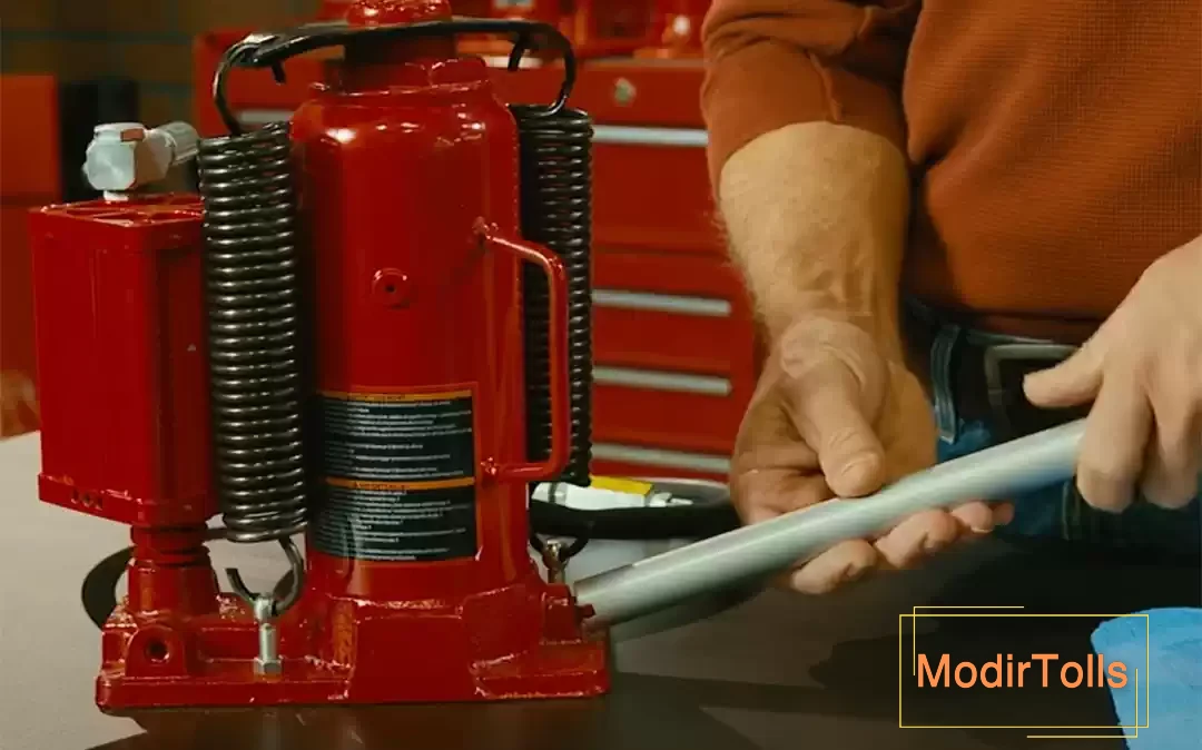 جک را زیر فشار نسبی قرار دهید