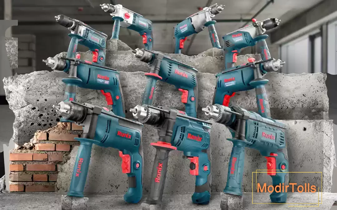 دریلهای برقی رونیکس (الکتریکی-چکشی-گیربکسی)