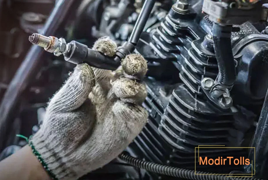 تعمیر شمع موتورسیکلت