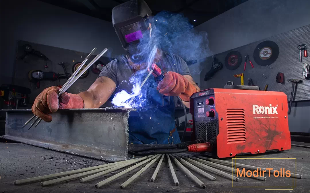 ۲۰ دقیقه جوشکاری بی وقفه با الکترود پنج