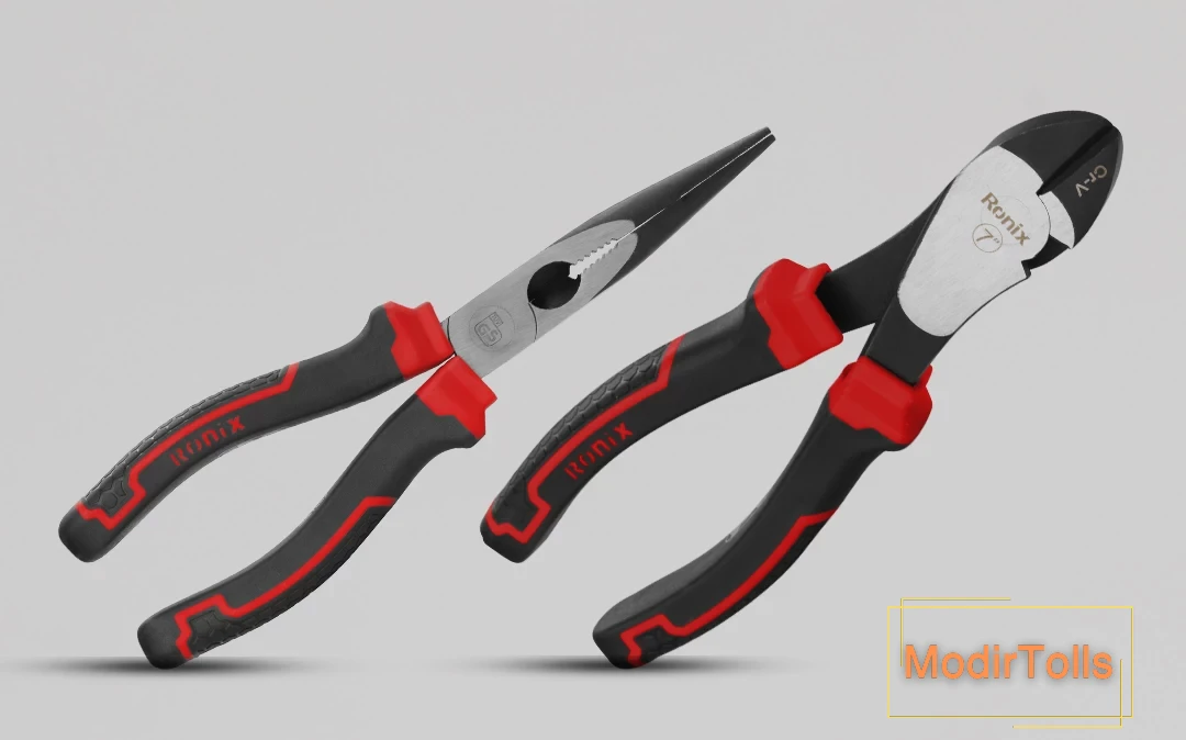 سیم چین RH-1266 رونیکس و انبر دم باریک RH-1366 رونیکس