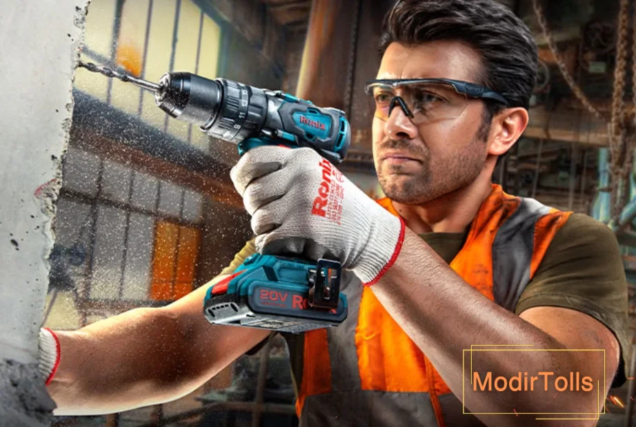 کار با دریل شارژی رونیکس