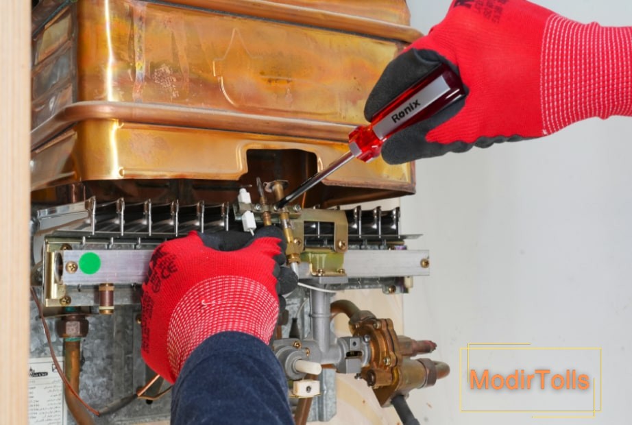 باز کردن ترموکوبل آبگرمکن دیواری