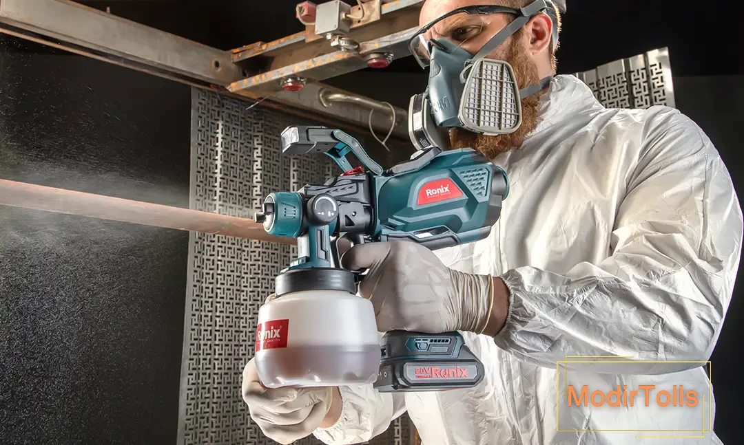 پیستوله رنگ‌پاش شارژی رونیکس