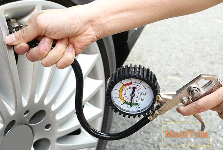 درجه باد لاستیک عقربهای (آنالوگ)