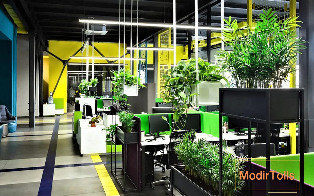 ساختمان زیبای اداری