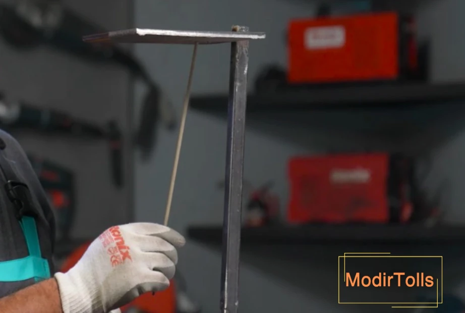 زاویه الکترود در جوشکاری سقفی