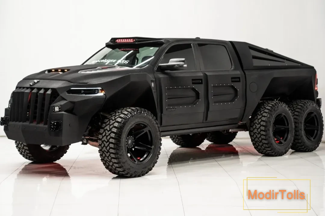 خودرویی برای آخرالزمان؛ جاگرنات 6×6 رونمایی شد