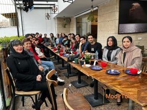 دورهمی آخر سال اساتید و مدیریت اموزشگاه موسیقی الهام