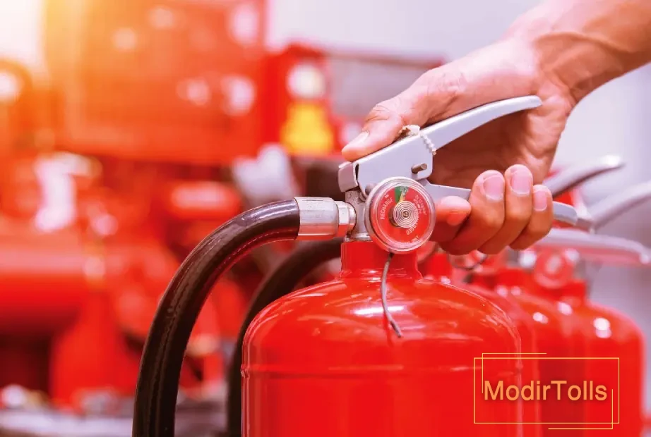 کپسول آتشنشانی از نکات ایمنی نقاشی ساختمان