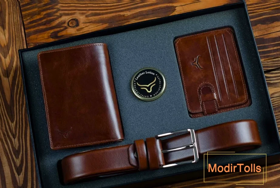 کیف پول، کمربند و ست هدیه