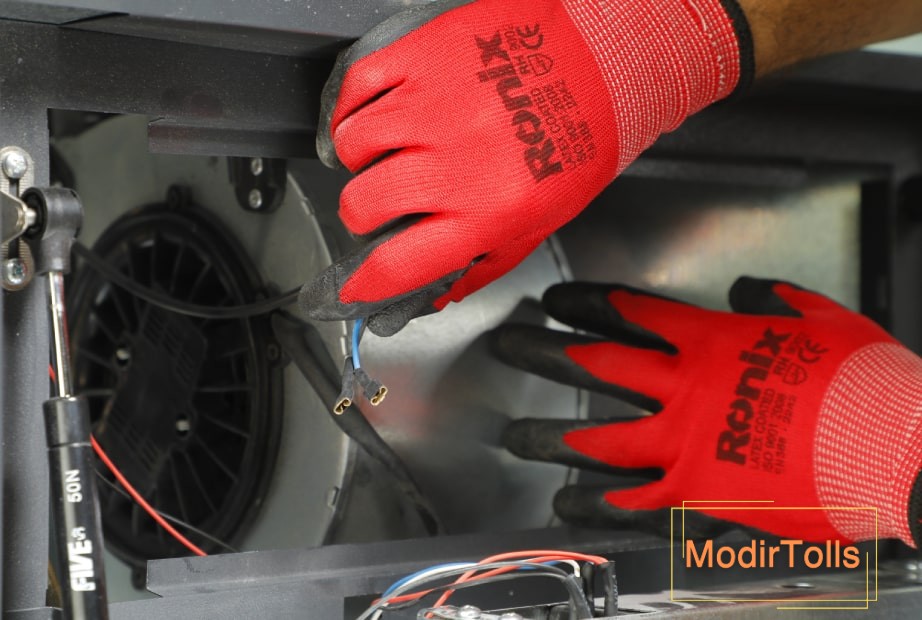 بررسی سیم‌کشی داخلی هود