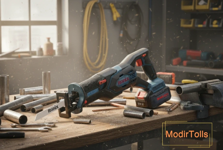 اره افقی‌بر شارژی 40 ولت رونیکس مدل 8904