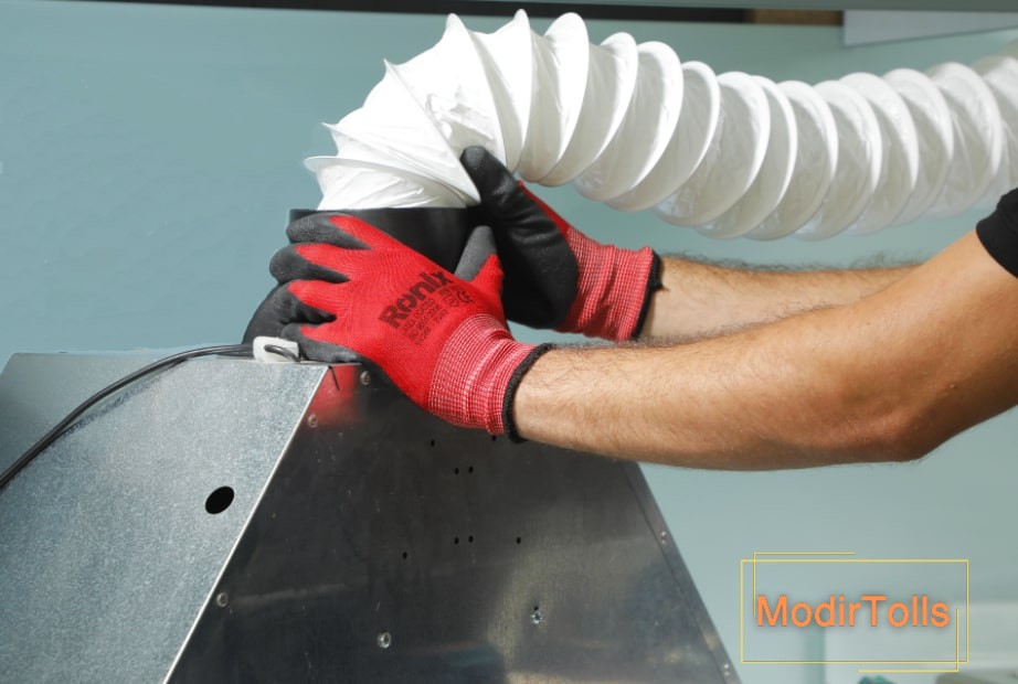 بررسی کانال خروجی هوای هود