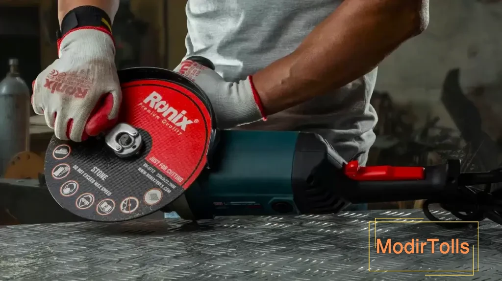 علت برعکس چرخیدن سنگ فرز