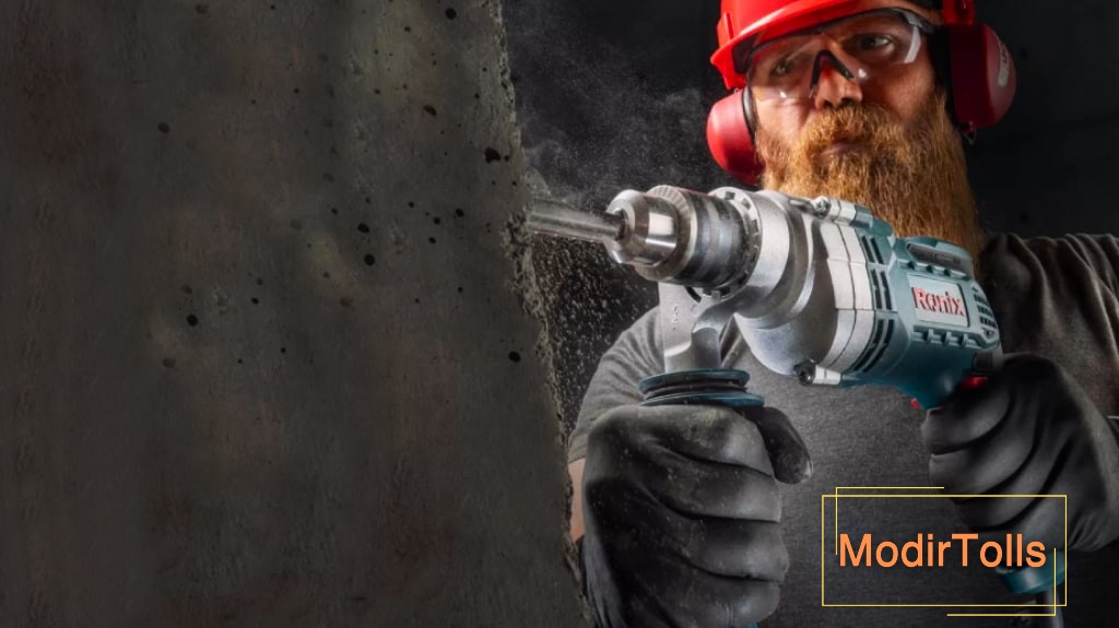 کار با دریل چکشی رونیکس