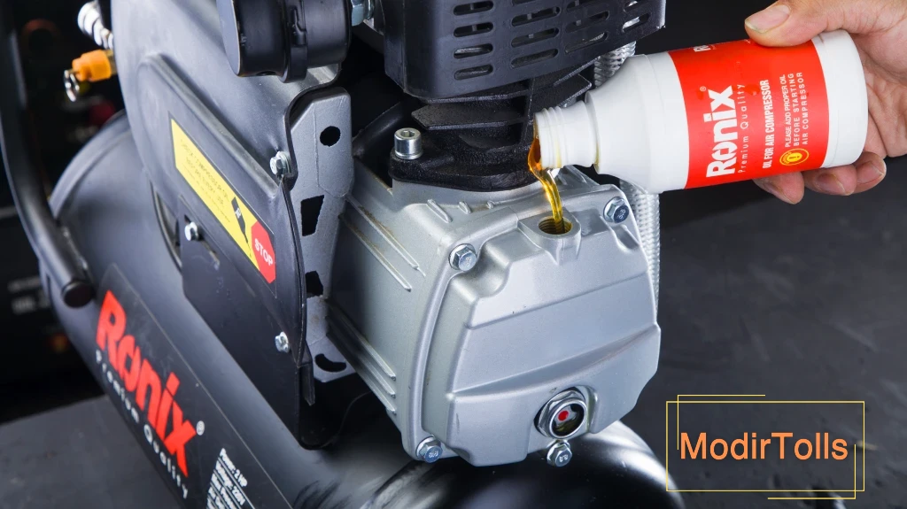 روغن‌کاری کمپرسور باد