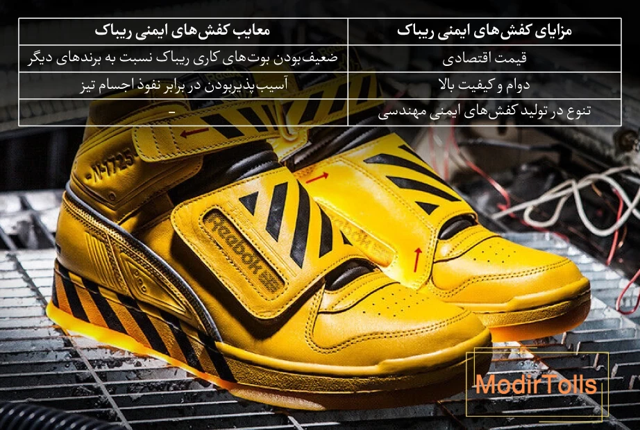 کفش ایمنی ریباک