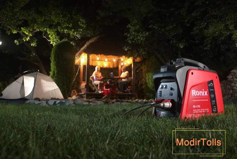 استفاده از موتور برق سفری در کمپینگ 