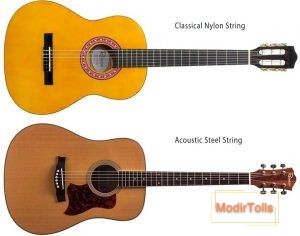 تفاوت گیتار آکوستیک و کلاسیک