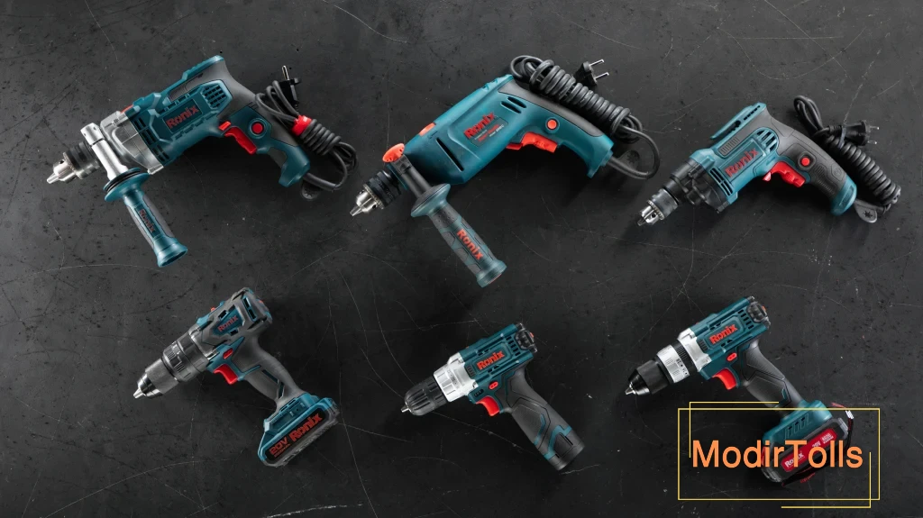 مقایسه دریل شارژی و برقی