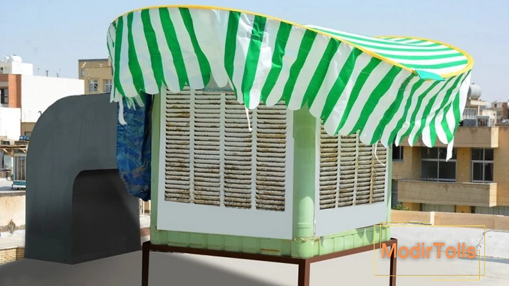 ساخت سایبان کولر آبی