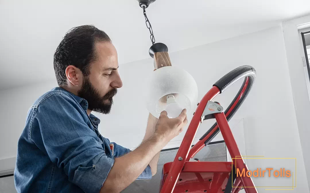 نصب لوستر سقفی – مراحل کار