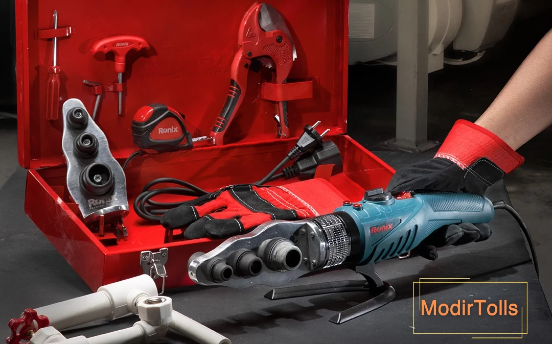 دستگاه جوش لوله سبز گوشه زن RH-4404 رونیکس