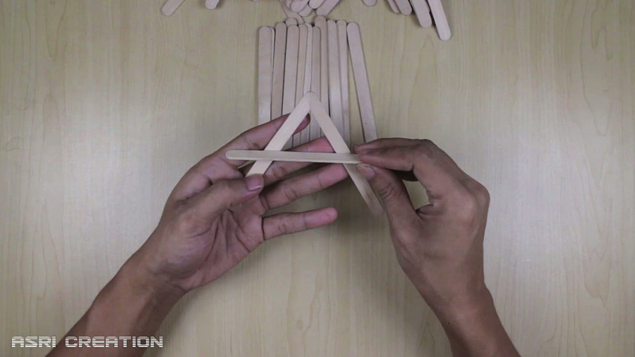 آموزش ساخت فانوس تزئینی با چوب بستنی